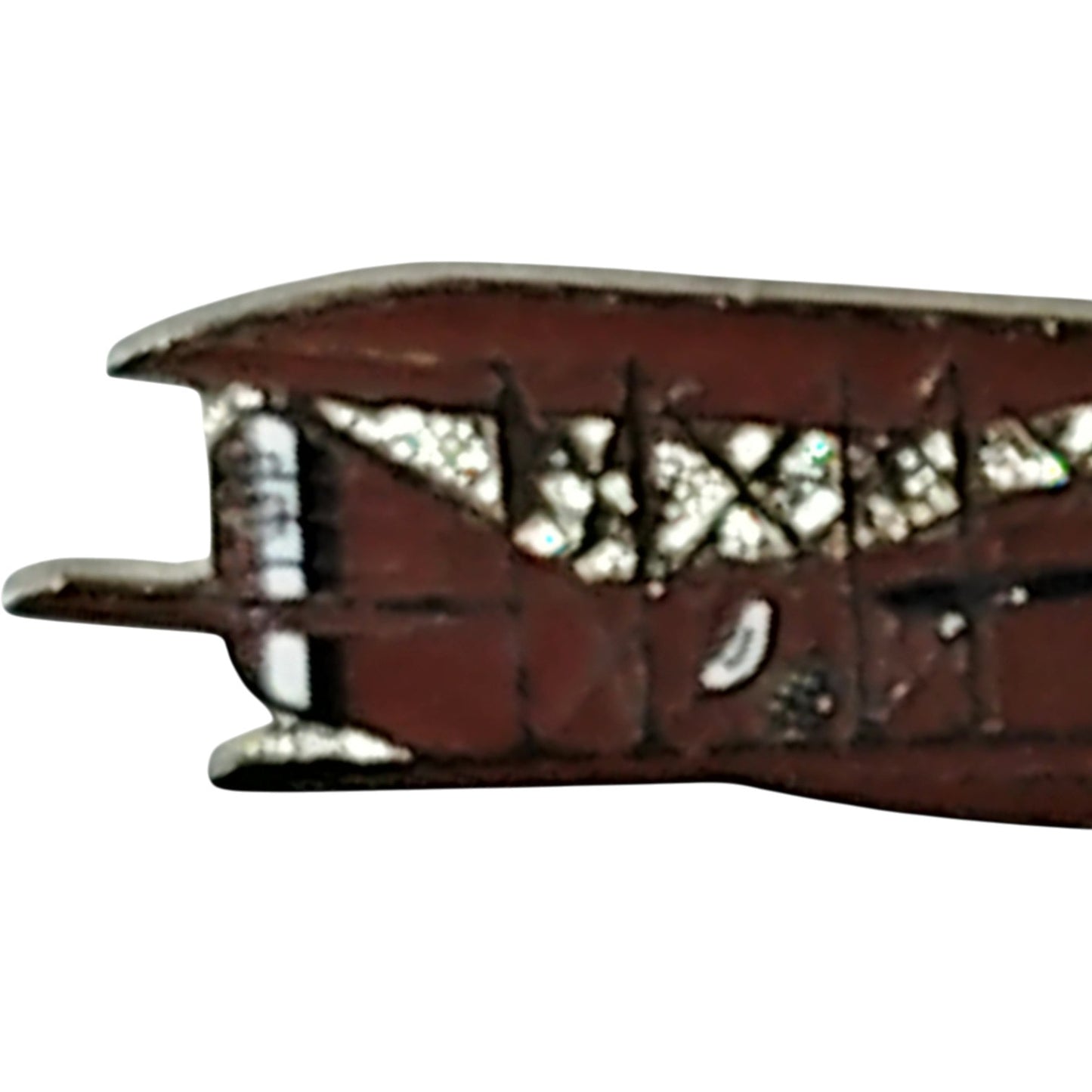 Rickenbacher Bi-Plane Hat Lapel Brooch Pin, Rubber Back, Vintage Aviation Design