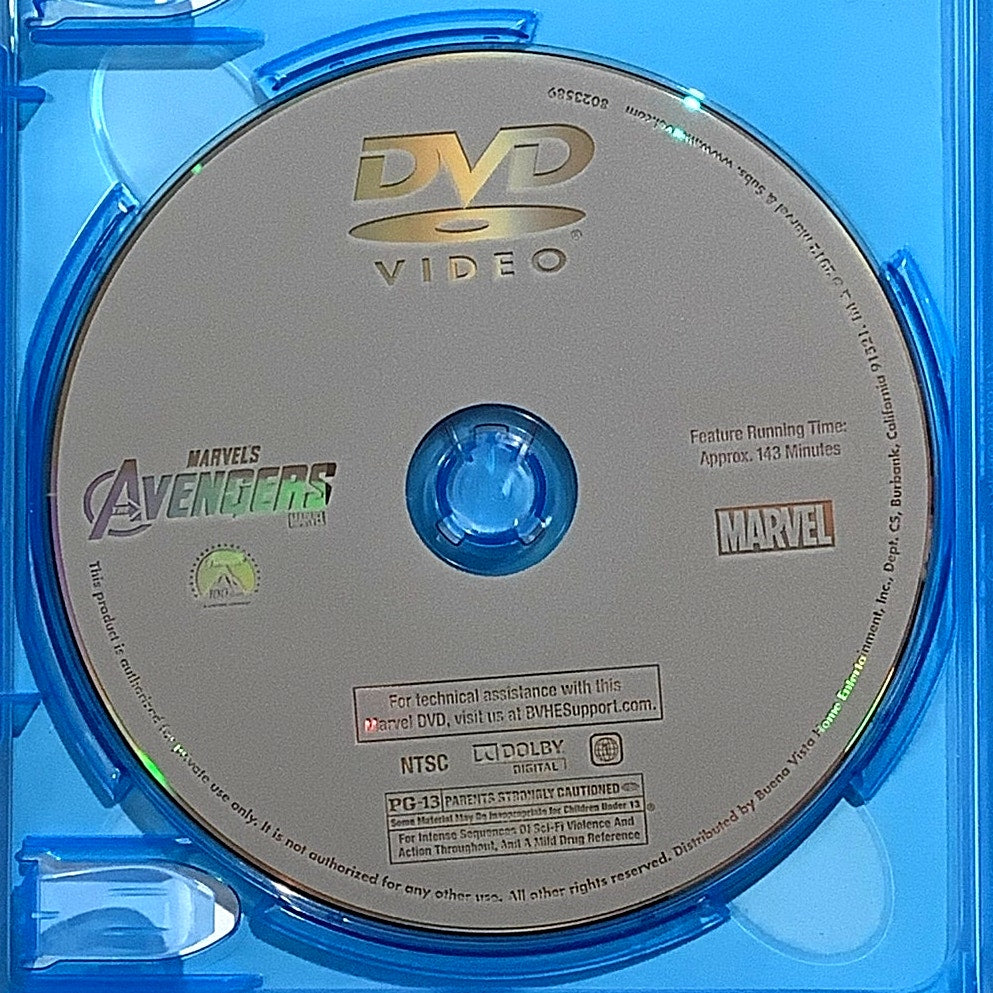 Marvel's: The Avengers [2012 Blu-ray + DVD] 143 Minutes of Action & Adventure