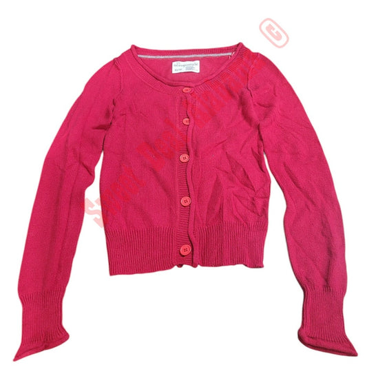 Aeropostale XS/TP Red Button-Down Cardigan Sweater Bust: 26-28" Length 23"