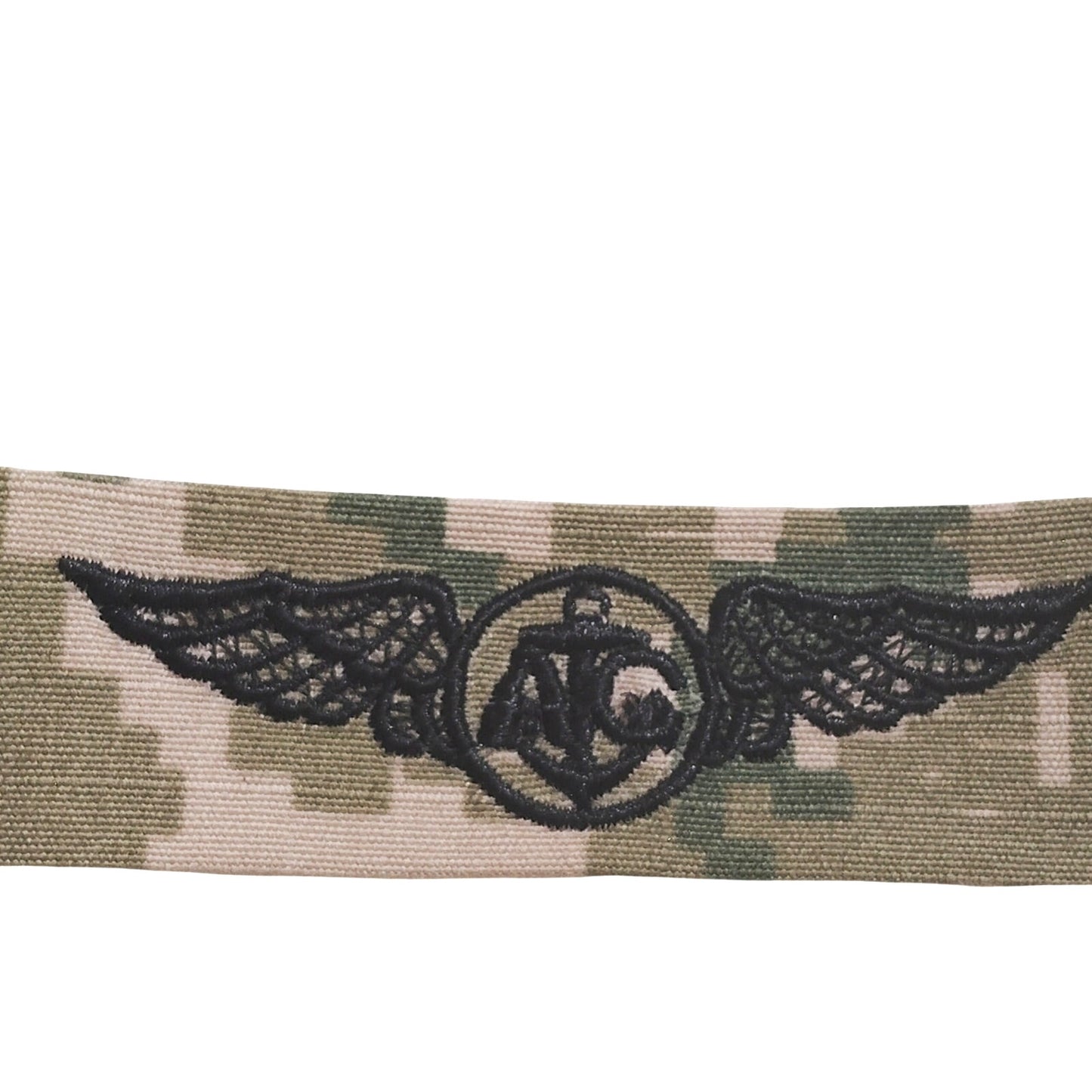 US Navy Naval Aircrew NAC Tape – NWU Type III – 7.5" × 1" TE Sew‑On Novelty Tape