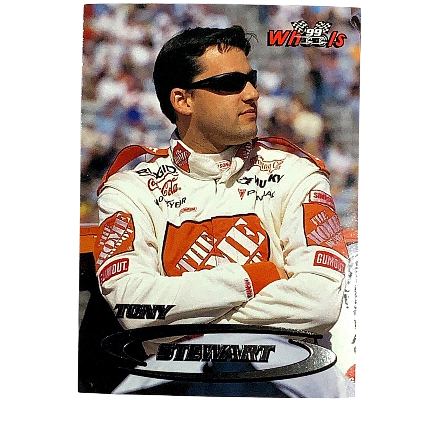 Tony Stewart, Sponsor: Home Depot, Card 33, 1999 Wheels NASCAR Winston Cup, NM+