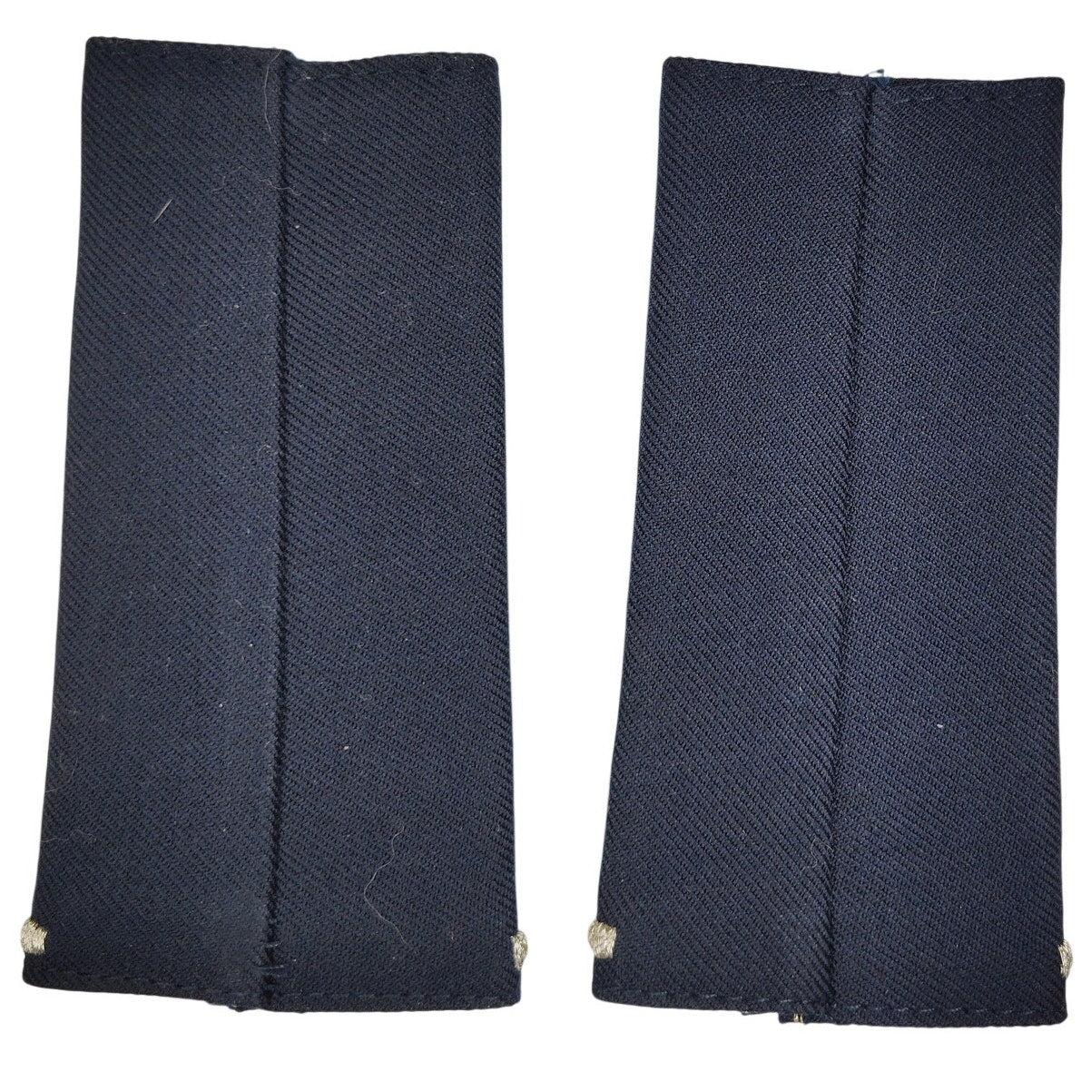 USAF Major O‑4 Service Dress Epaulets Blue w/ Gold Oak Leaf 4‑1/4" × 2‑1/8"