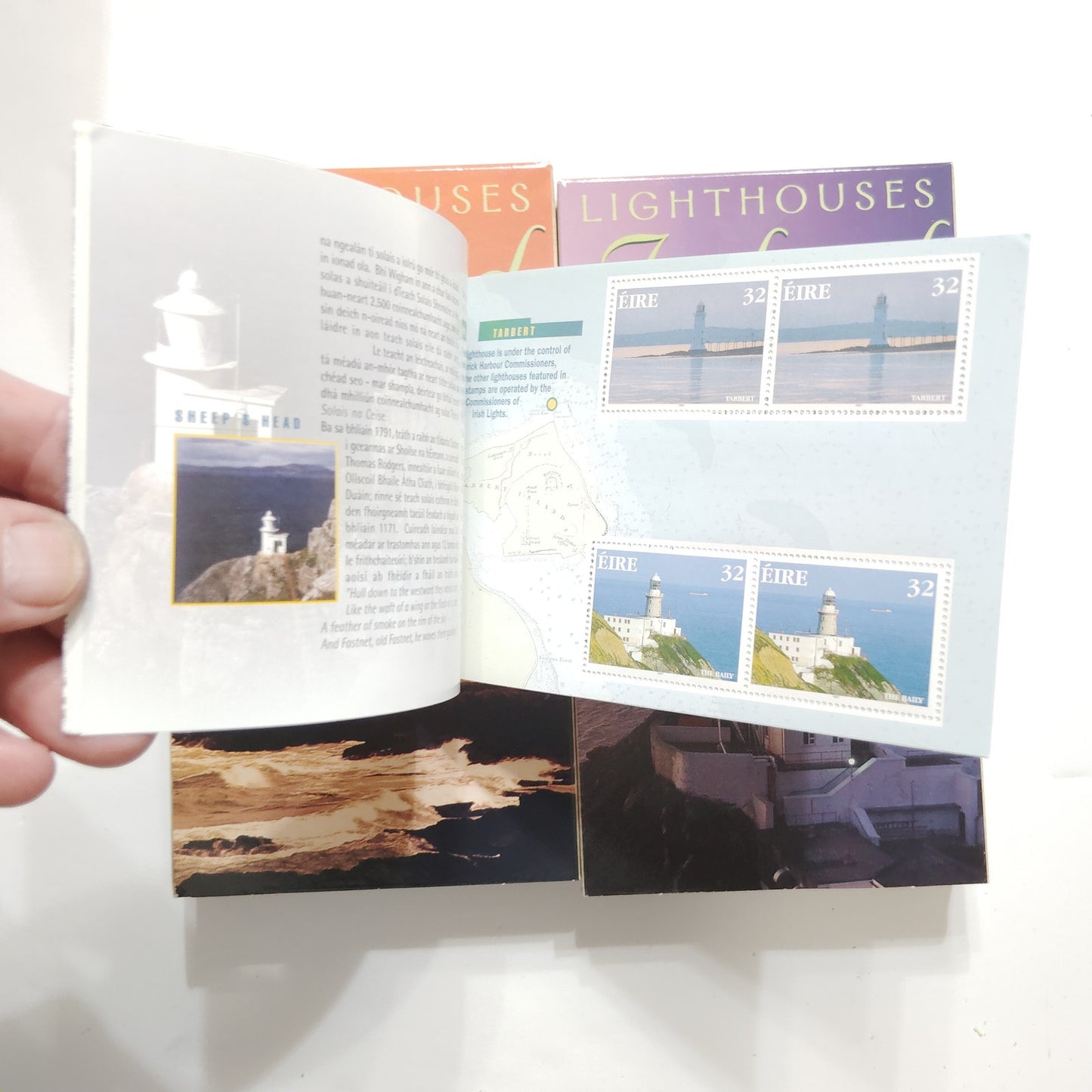 Lighthouses of Ireland Sentinels of the Sea 2‑Tape VHS Boxed Set 1997 Documentary