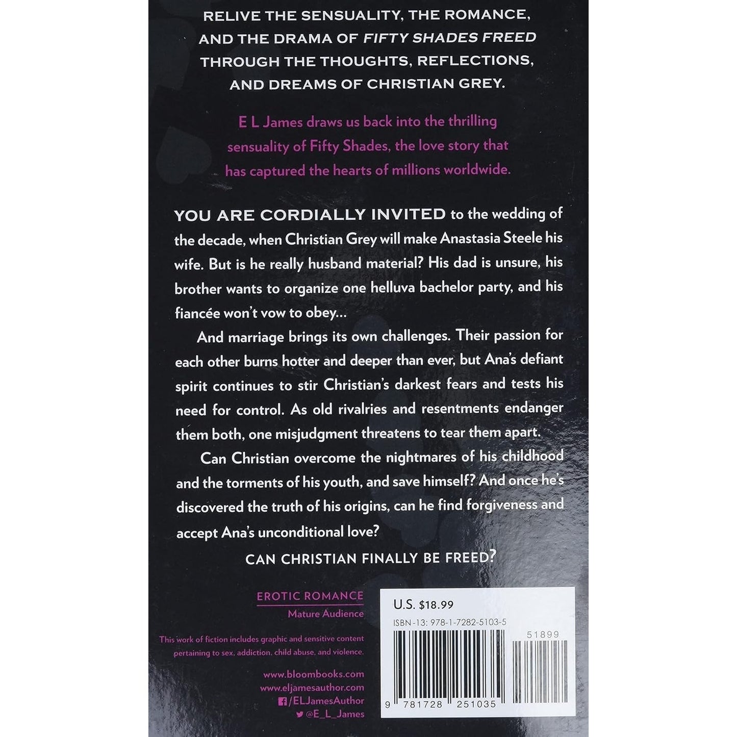 Fifty Shades Freed as Told by Christian (Paperback, 2021) Book 6 in the Series