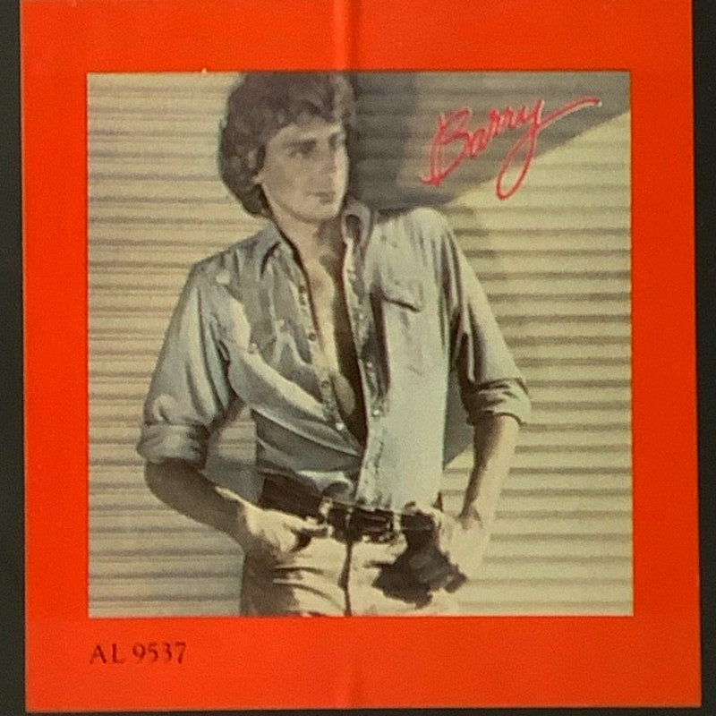 Vintage 8-Track - Barry Manilow - Barry - 1980 Arista Records, AT8 9537