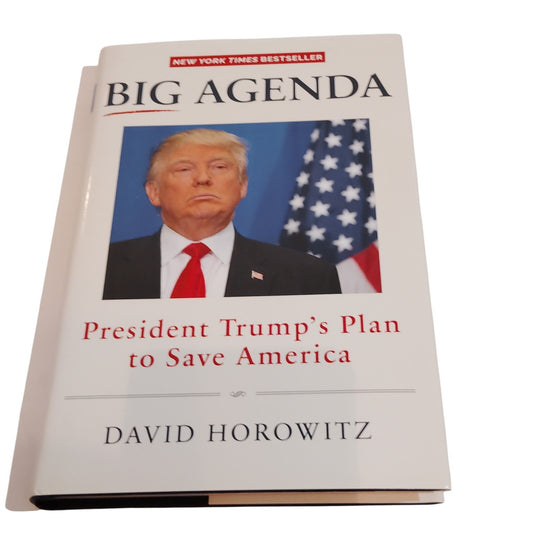 Big Agenda 2017 Hardcover LN President Trump Plan to Save America Conservative