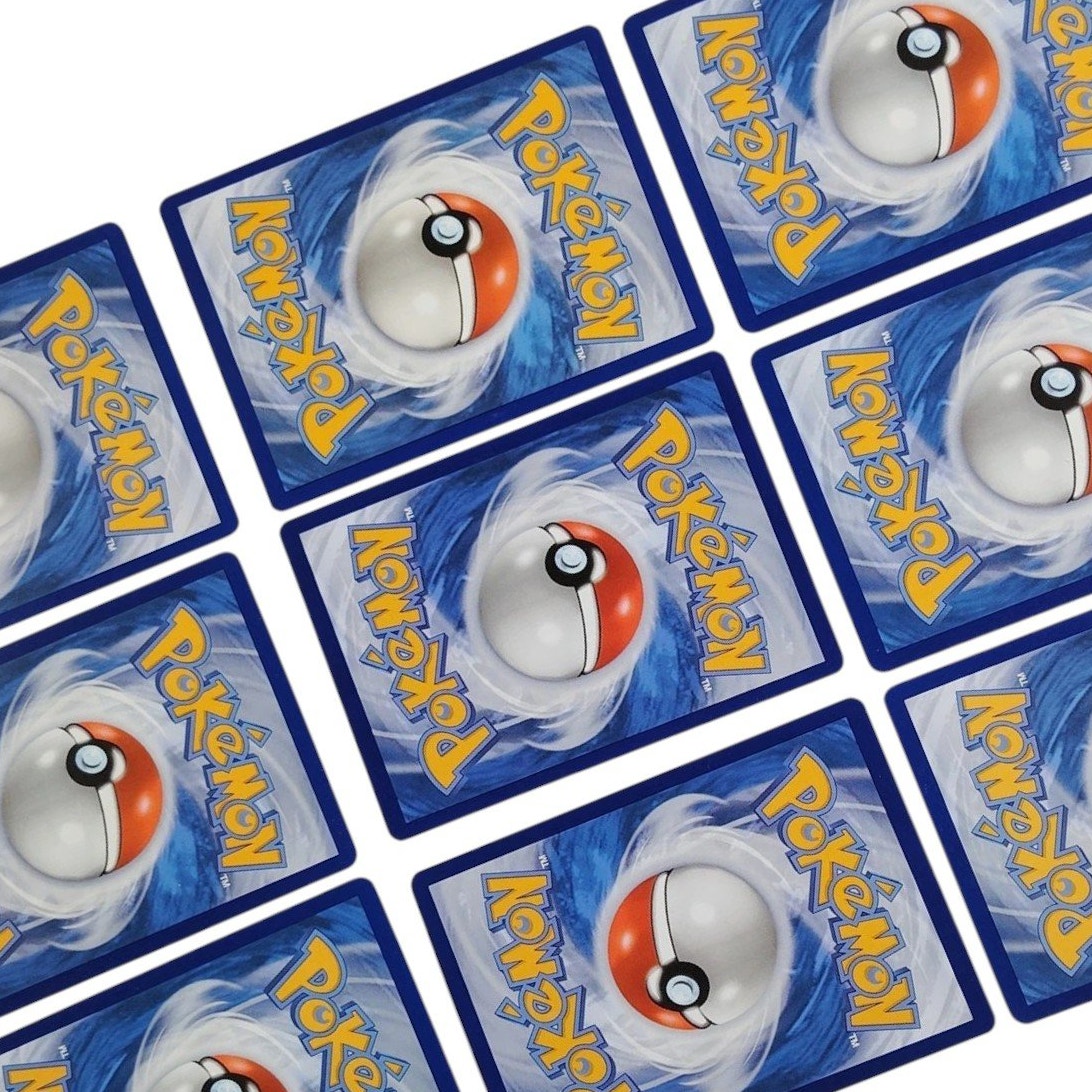 18 Random Pokémon Cards Pictured, Actual Photos Provided