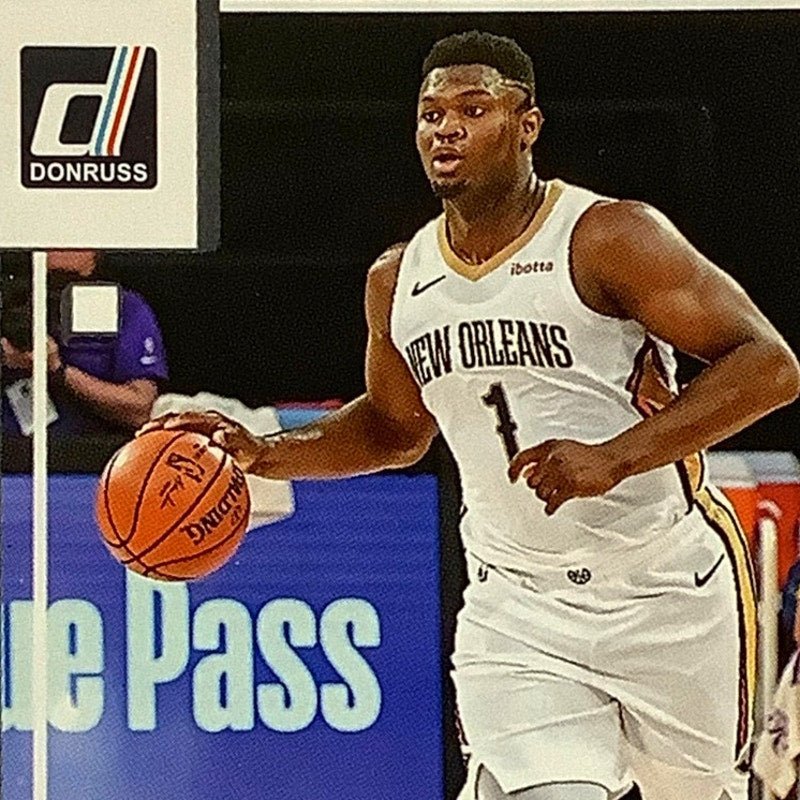 Zion Williamson, New Orleans Pelicans, Card #164, 2022-23 NBA Panini-Donruss
