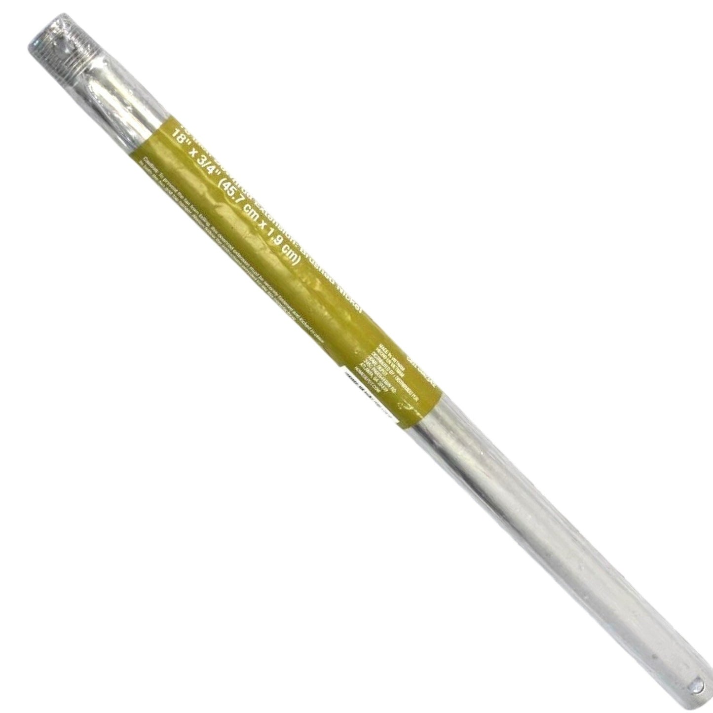 18 in. Brushed Nickel Ceiling Fan Extension Downrod for 11 ft. Ceilings