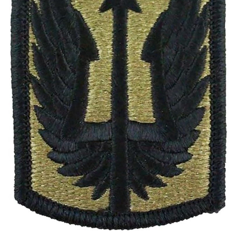 US Army 185th Aviation Brigade SSI Patch OCP Subdued Hook Back 3" × 2"