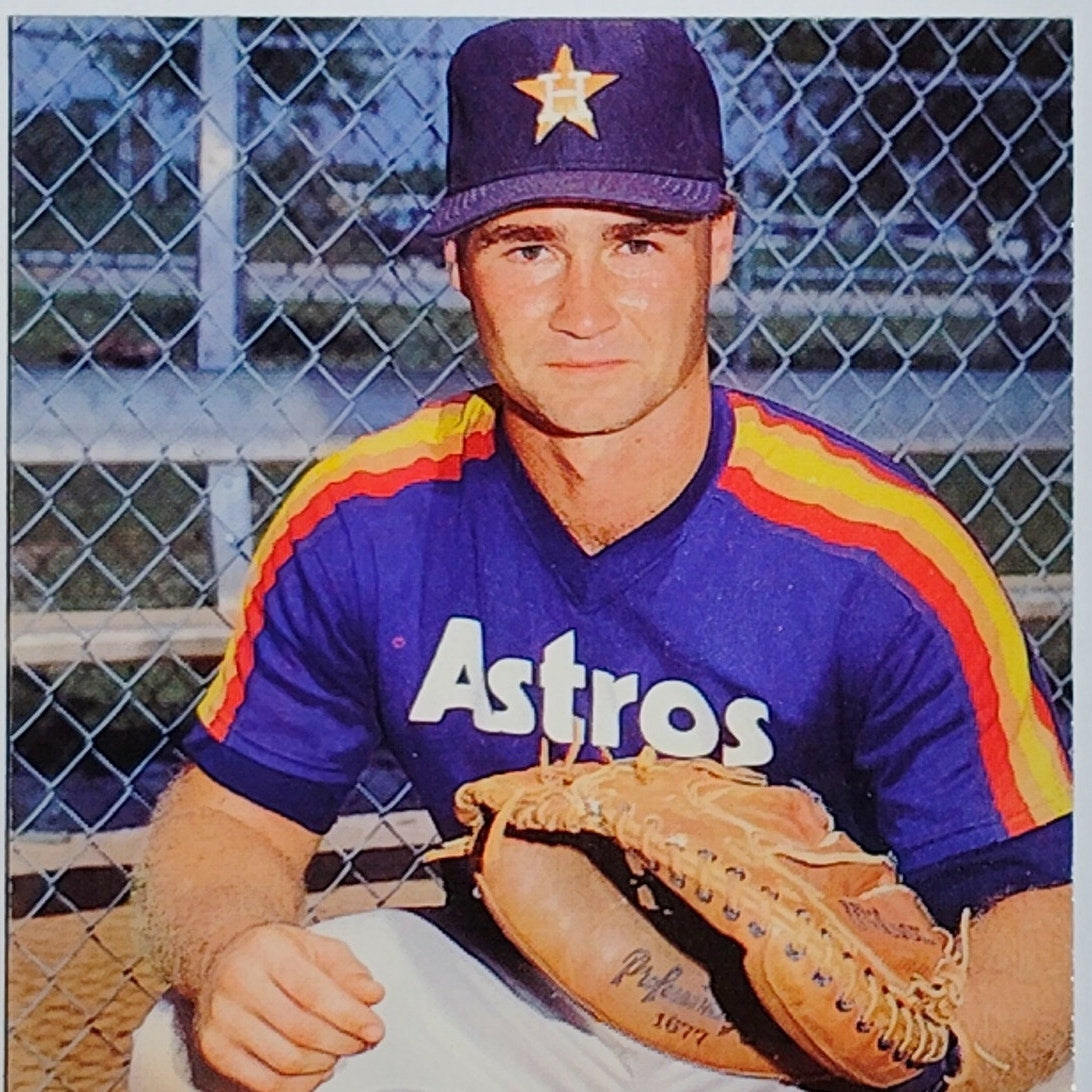1992 Stadium Club #509 Scott Servais Rookie Card Houston Astros Catcher - VG/EX