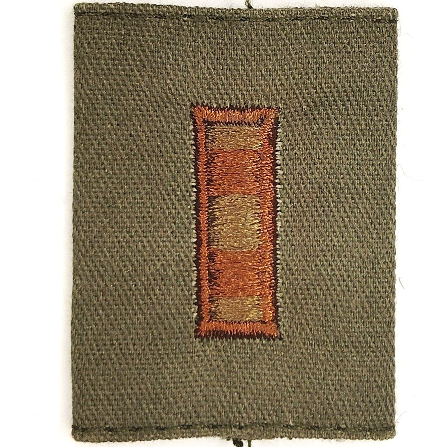 US Army CW2 Chief Warrant Officer 2 Rank Tab Subdued OD Green Loop Slip-On