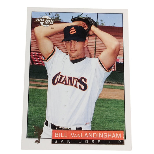 Bill VanLandingham, San Jose Giants, #295, 93-94 Fleer Excel Minor Leagues
