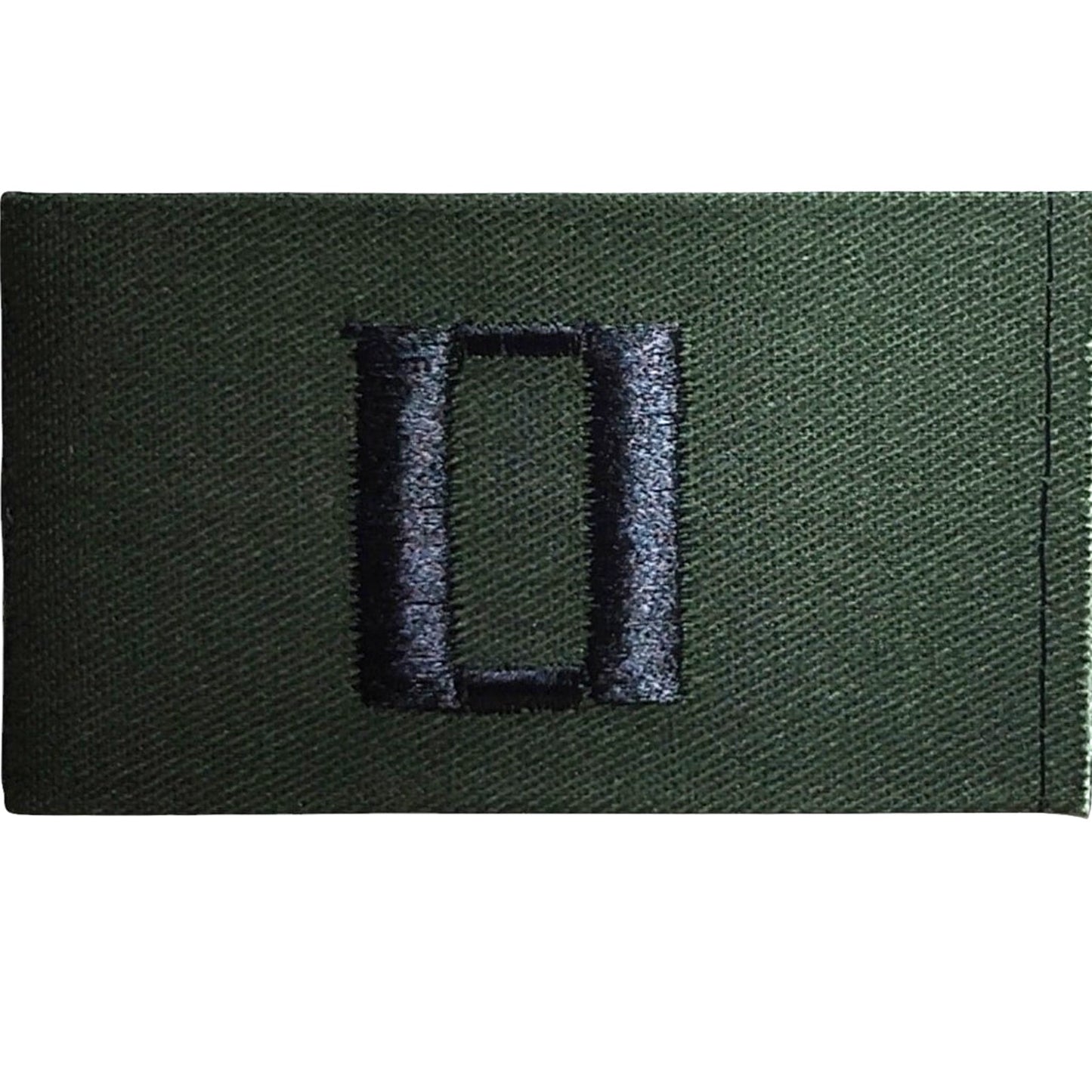 Vanguard USN Collar Devices Subdued Embroidered Senior Lieutenant ODG Sew-On
