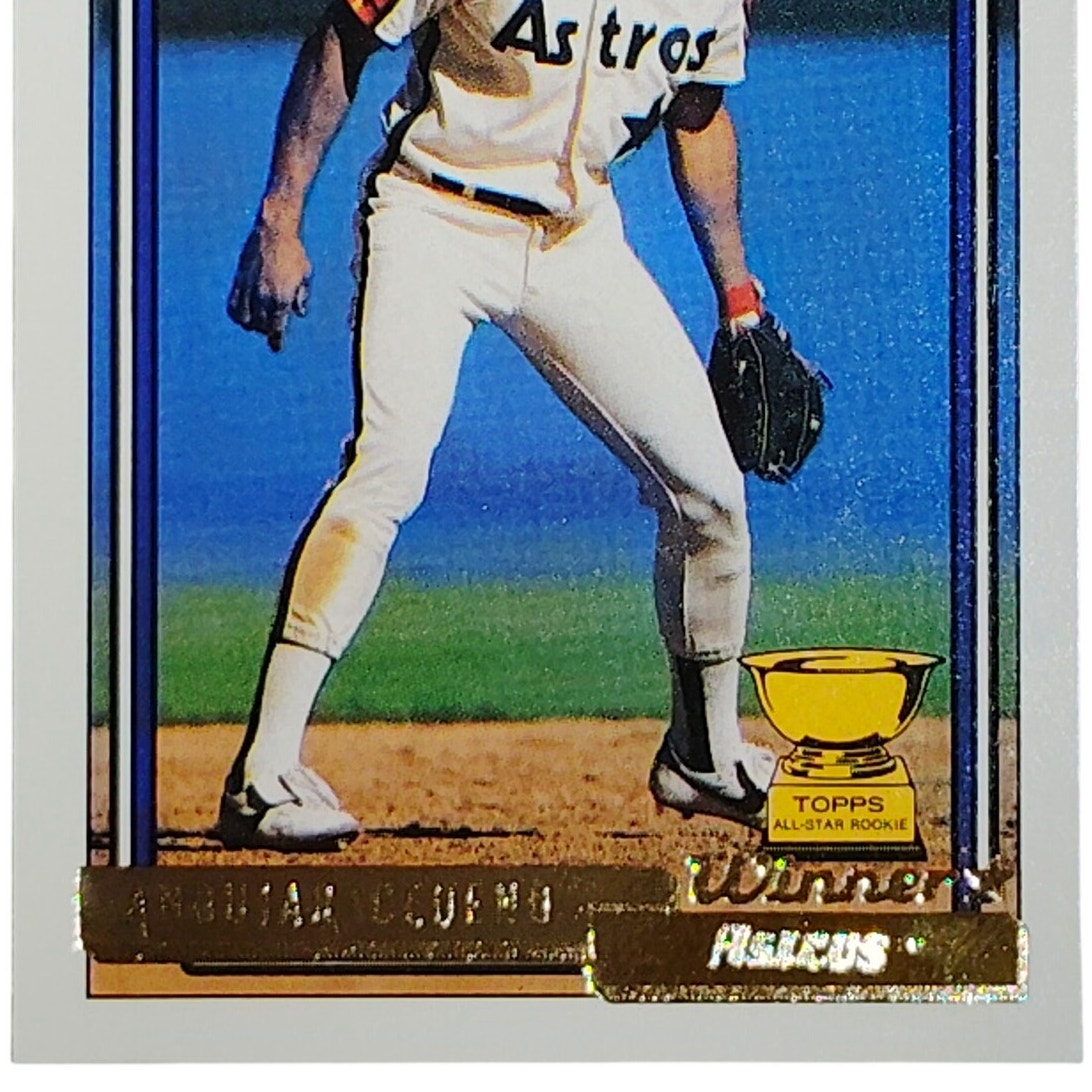 1993 Topps #288 Andujar Cedeno Gold Foil Winner Houston Astros Shortstop VG/EX