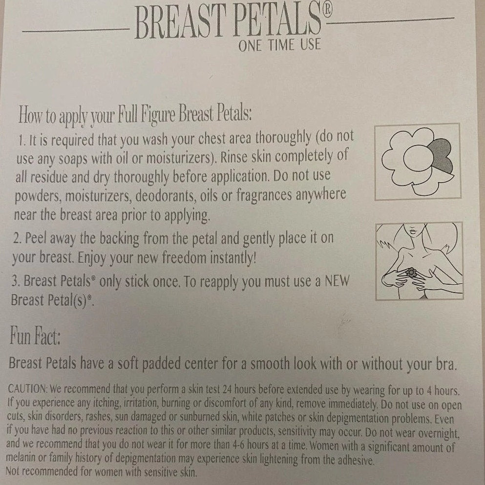 Nordstrom 6‑Pair Breast Petals – Nude – Blossom‑Shaped Nipple Covers