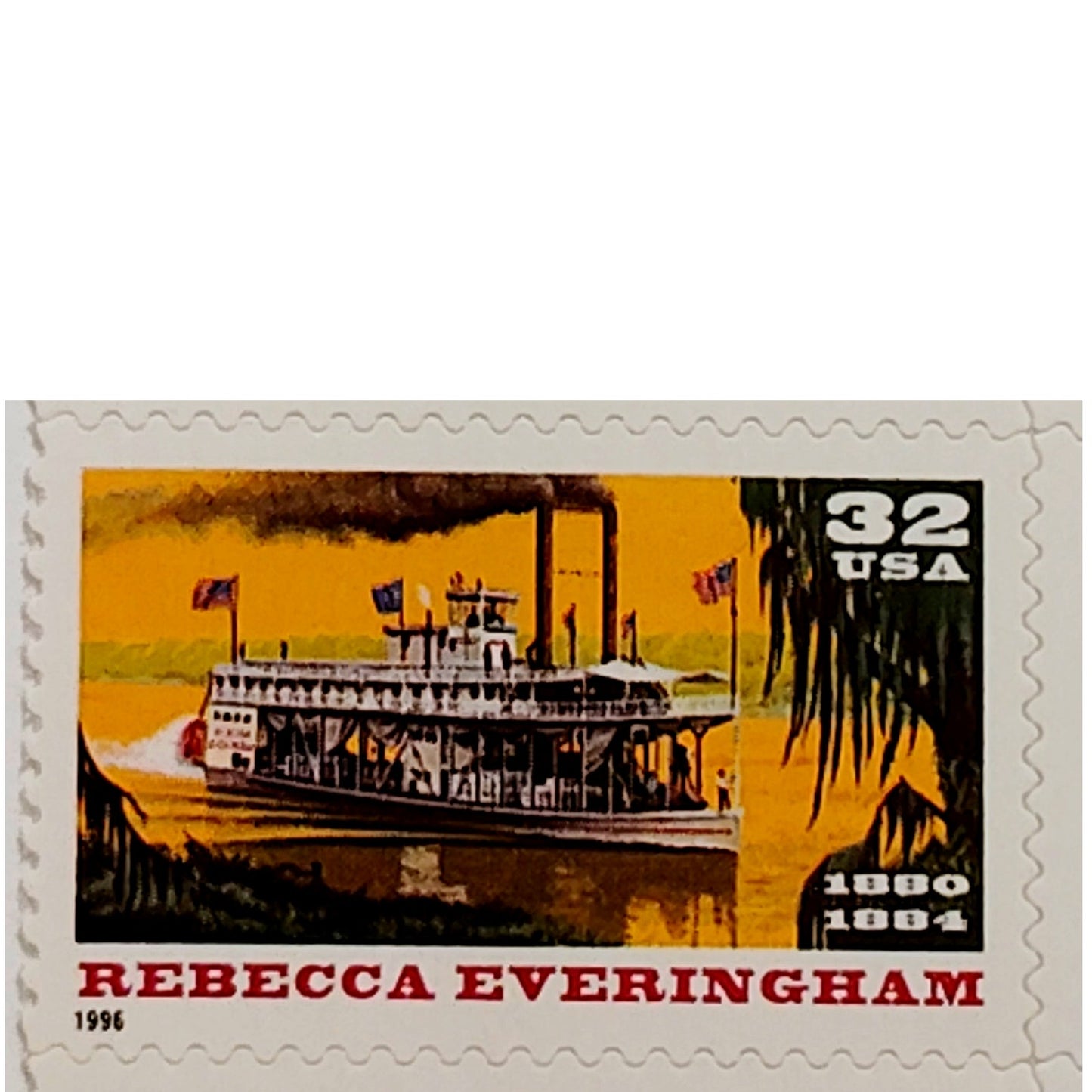 1996 Riverboats Strip of 5 MNH – Scott 3060–3064 Steamboats Series
