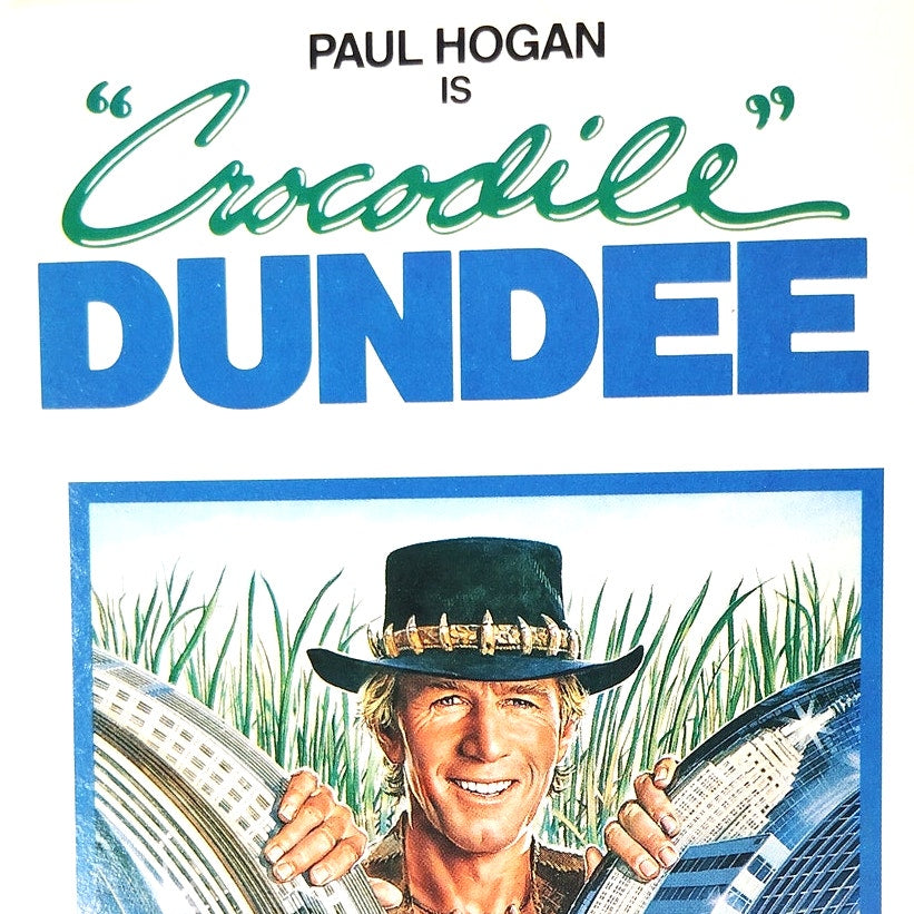 Crocodile Dundee VHS 1986 Paul Hogan Linda Kozlowski Comedy Adventure Paramount