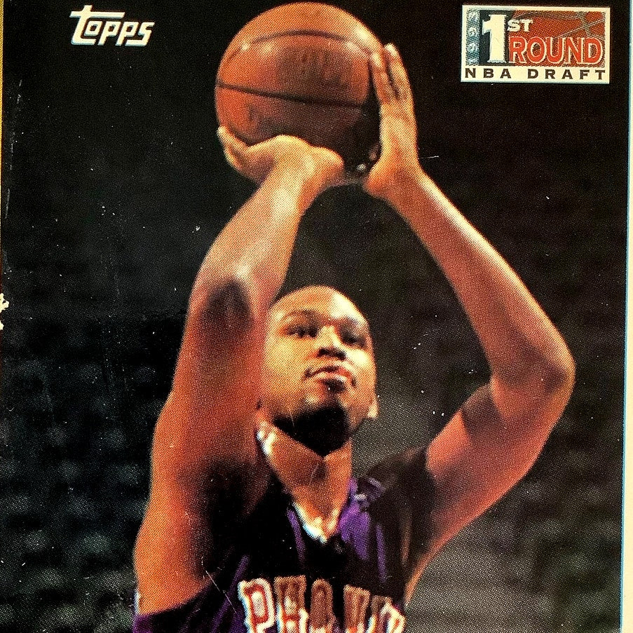 Malcolm Mackey, Suns, 1993 Topps First Round NBA Draft Card 139, VG