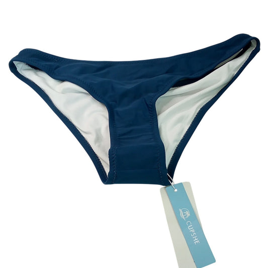Cupshe Navy Hipster Low Rise Bikini Bottoms Women’s Small