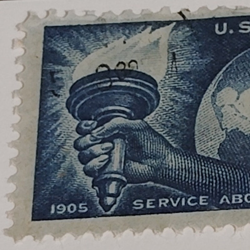 1955 8¢ Rotary International 50th Anniversary Stamp Scott #1066