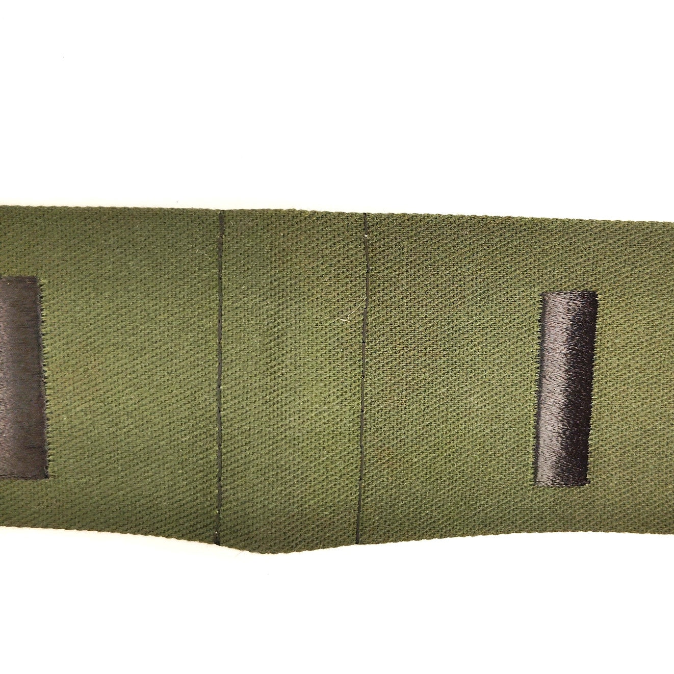 Vintage US Navy LTJG O‑2 Subdued Collar Device Embroidered Sew‑On Patch