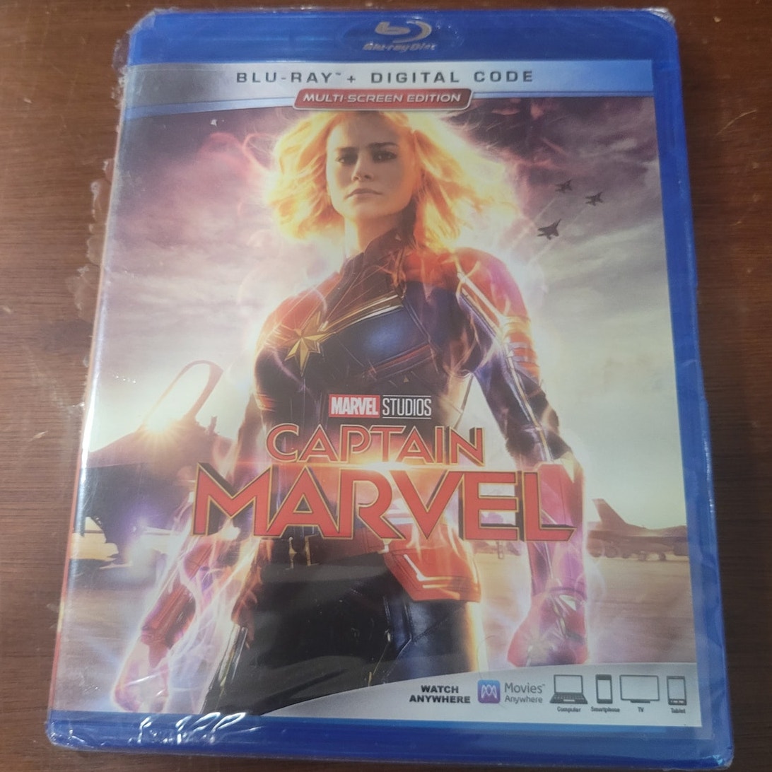 Captain Marvel Blu-ray 2019 Marvel Cinematic Universe Superhero Action Movie
