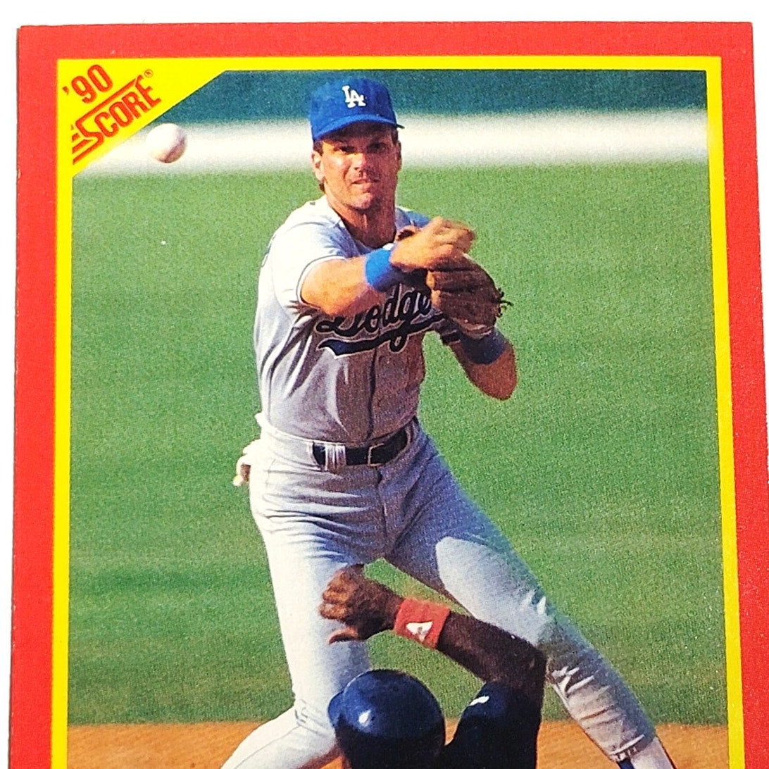 1990 Score Dave Anderson #238 Los Angeles Dodgers Shortstop MLB Baseball EX