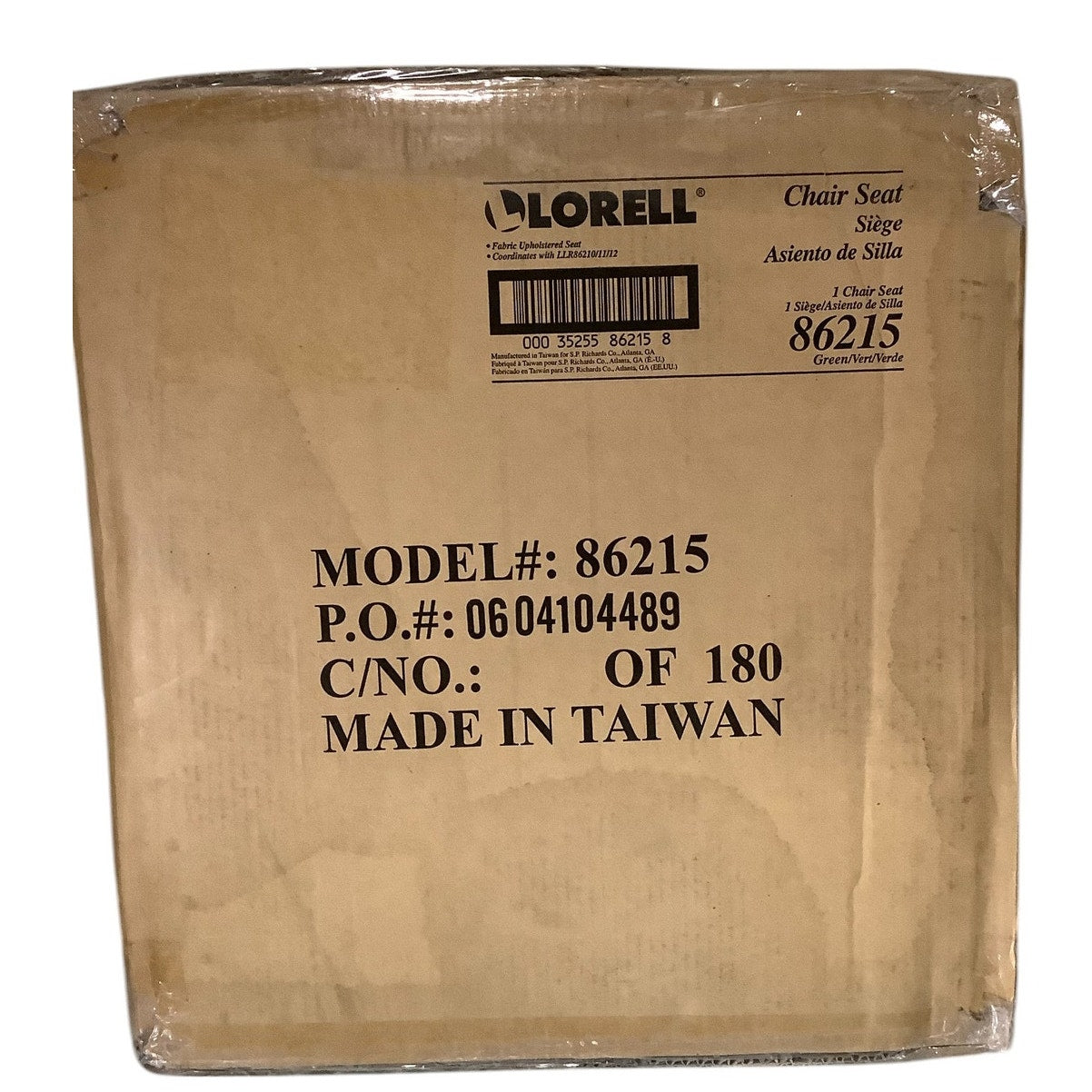 Lorell Premium Seat, Sage Green, Item No. LLR 86215