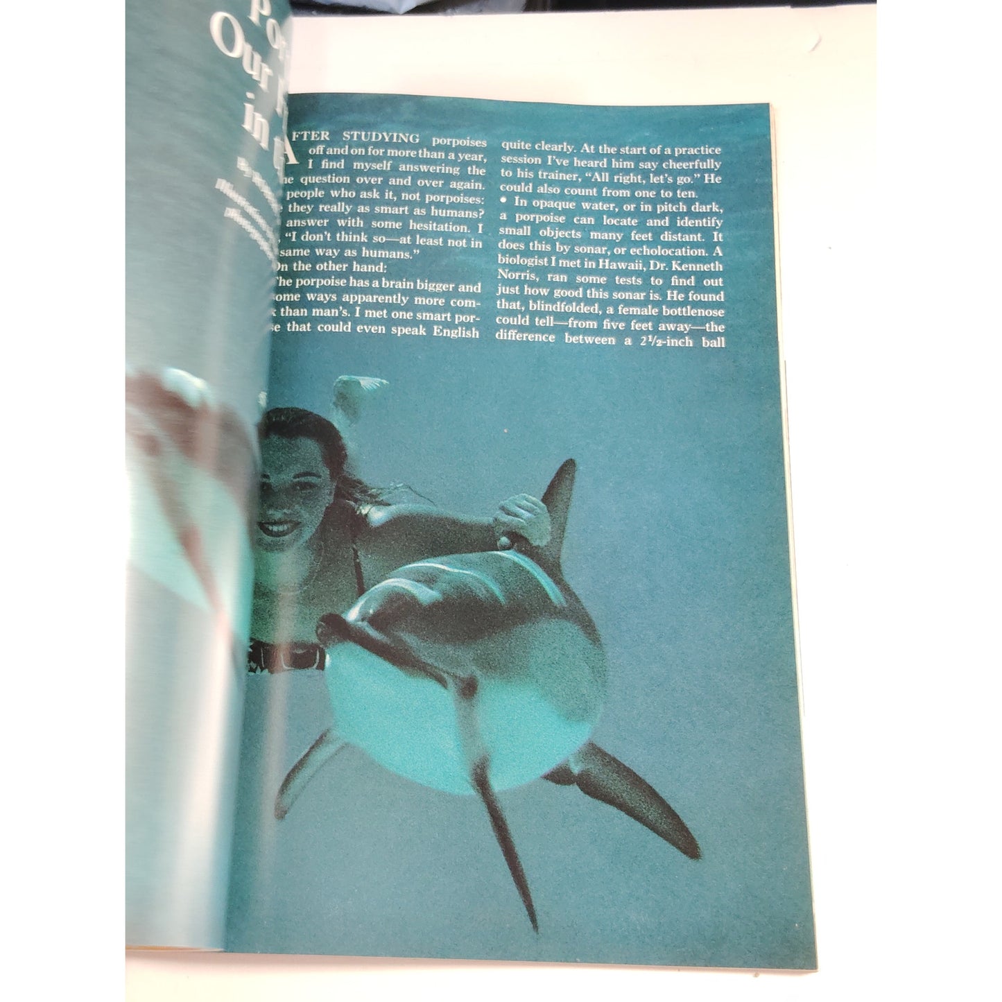 National Geographic – September 1966 | Porpoises, Philippines & Canadian Rockies