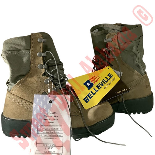 Belleville Women's Hot Weather Boots, 5R, NWT