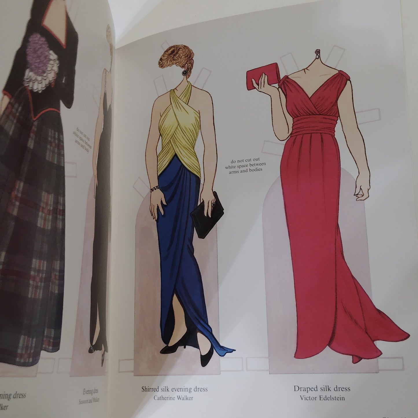 Diana Princess of Wales Paper Doll Charity Auction Dresses 1997 Paperback