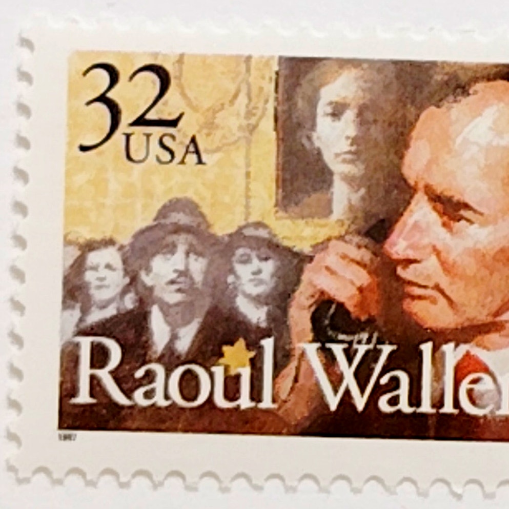 1997 USA 32¢ Raoul Wallenberg MNH Scott 3135 – Humanitarian Holocaust Hero