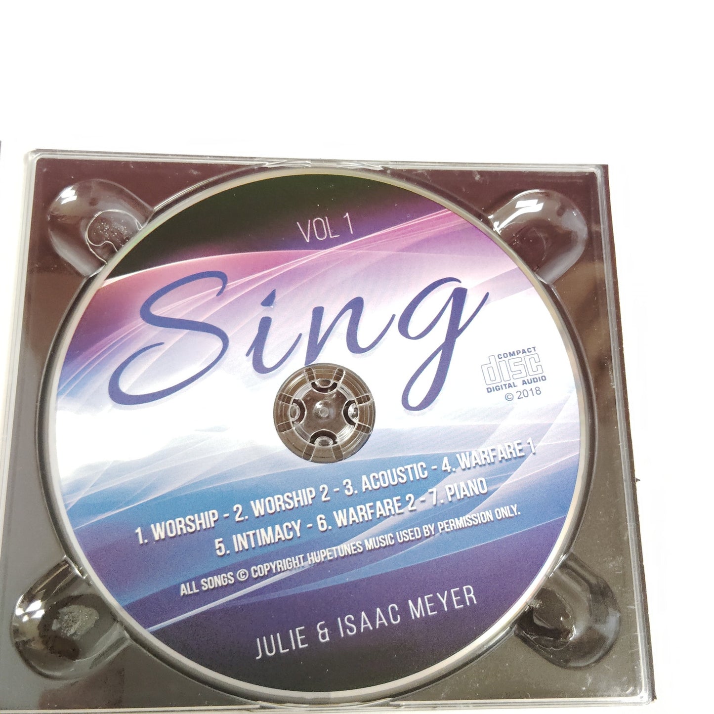 Julie & Isaac Meyer “Sing Volume 1” Worship CD Hupetunes KC Independent