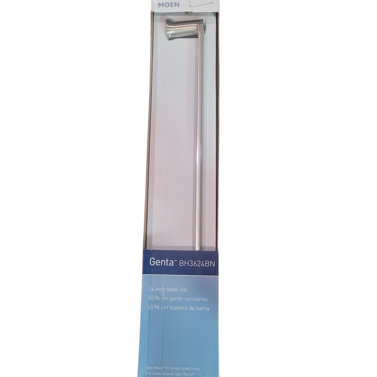 Moen Genta 24 in. Towel Bar Brushed Nickel