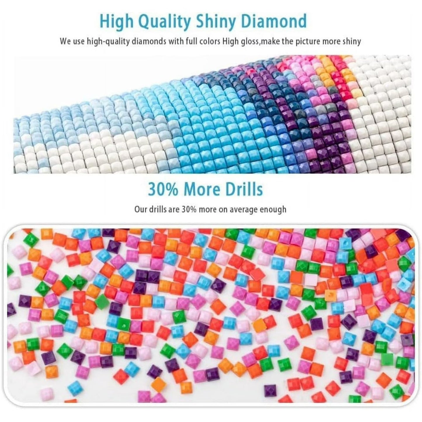 Chucky & Tiffany 5D Diamond Painting Kit 40×50 cm Horror DIY Wall Art