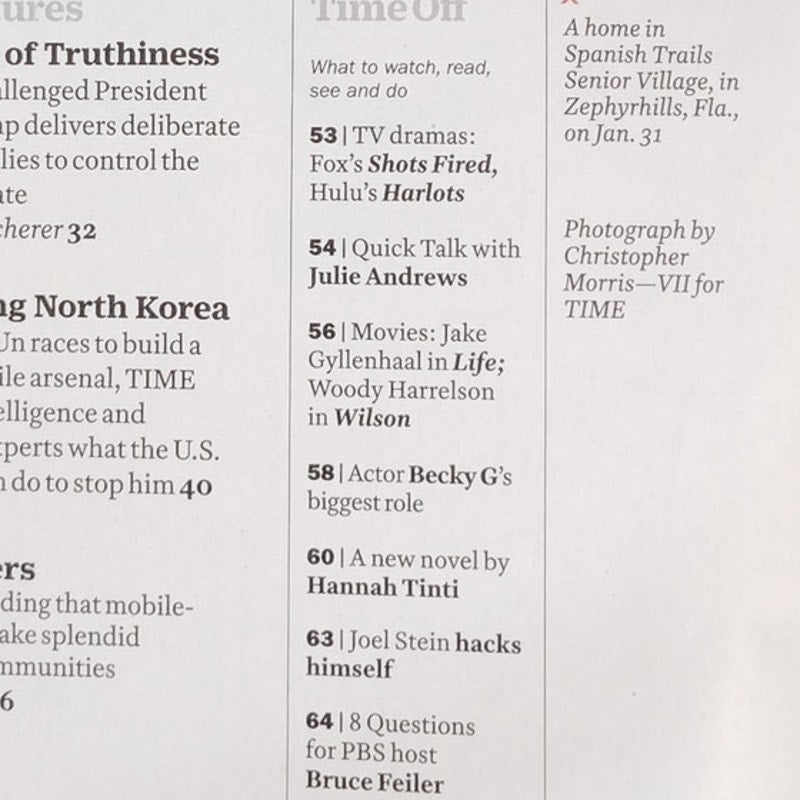 TIME Magazine April 3, 2017 Is Truth Dead? Trump Cover Collectible News