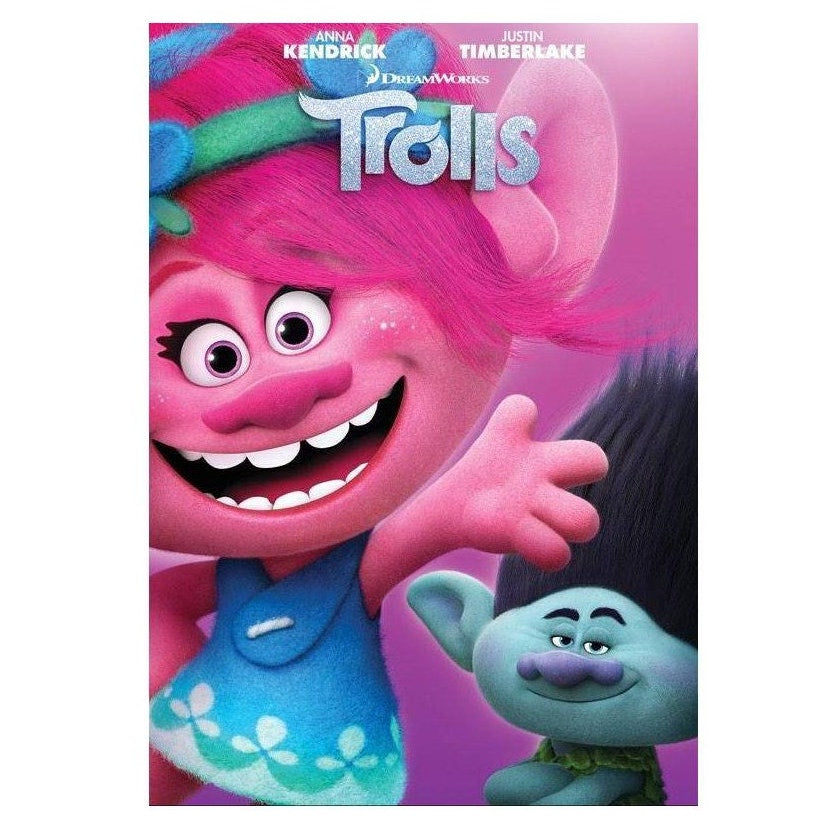 Trolls (DVD, 2016) Animated Musical Comedy w/ Anna Kendrick & Justin Timberlake