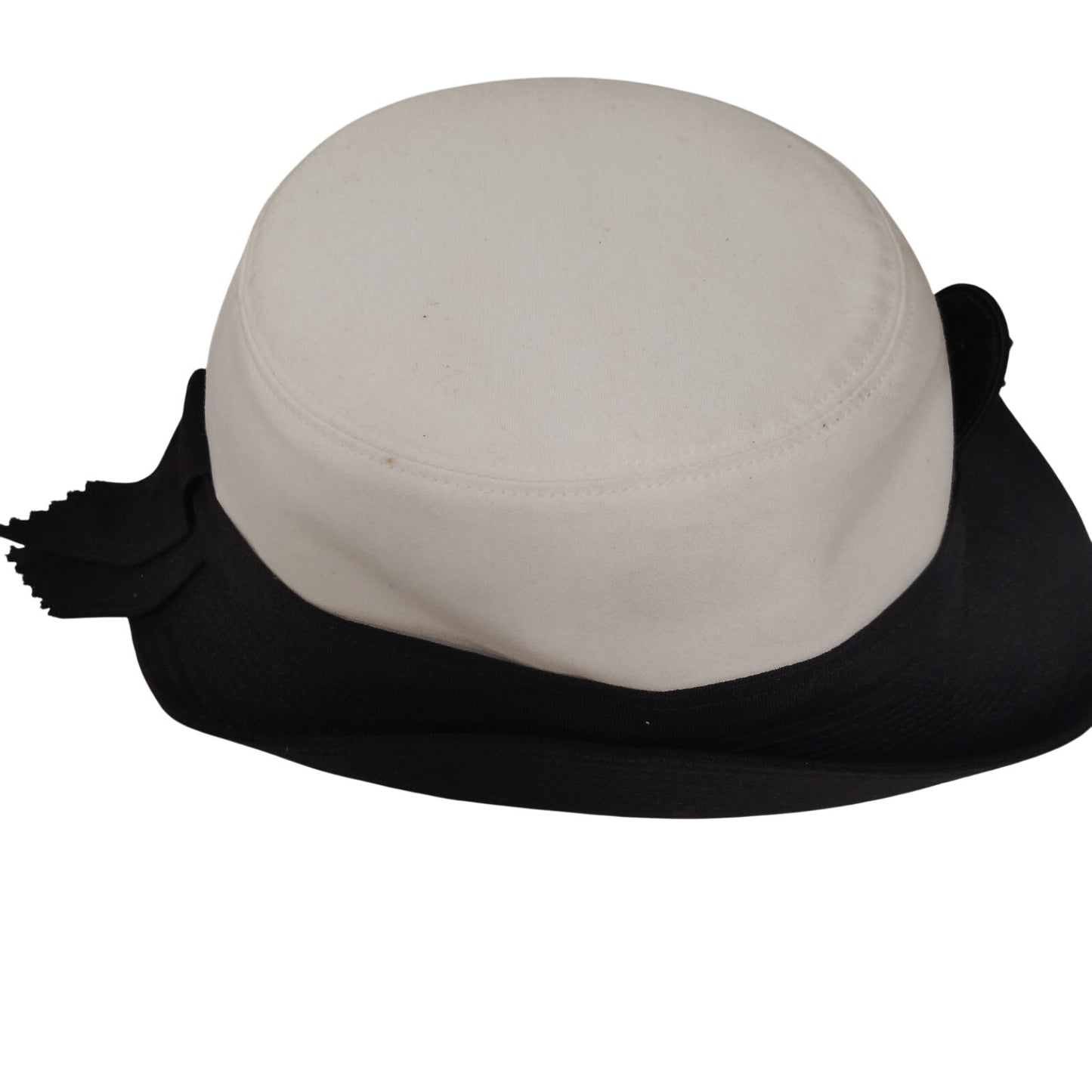 VTG 1986 US Navy Enlisted Women’s Dress Service Cap 22‑1/2 w/ Extra White Cover