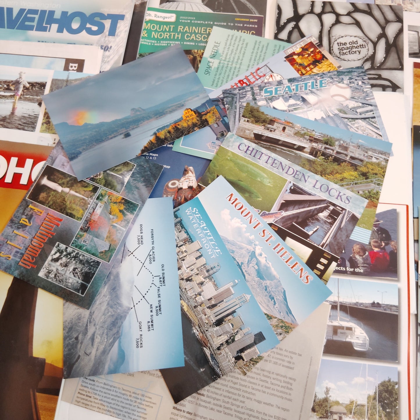 British Columbia & Pacific Northwest Travel Ephemera Lot - Vintage Souvenirs