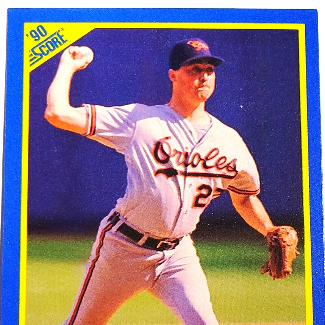 1990 Score Dave Johnson #528 Baltimore Orioles Pitcher MLB Baseball EX