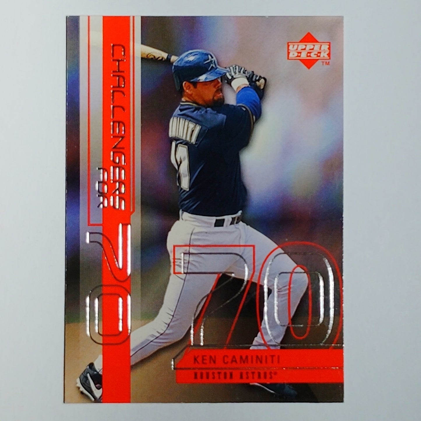 1999 Upper Deck Challengers for 70 Ken Caminiti #C24 Houston Astros - VG/EX