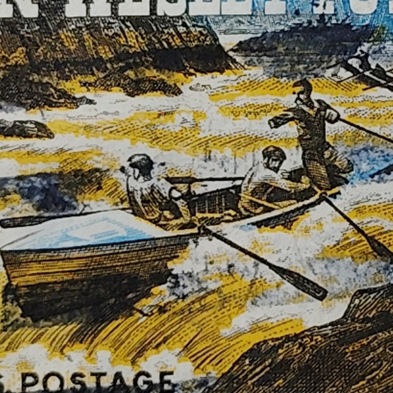 1969 US 6c John Wesley Powell 1869 Expedition #1374 Used Cancelled Vintage