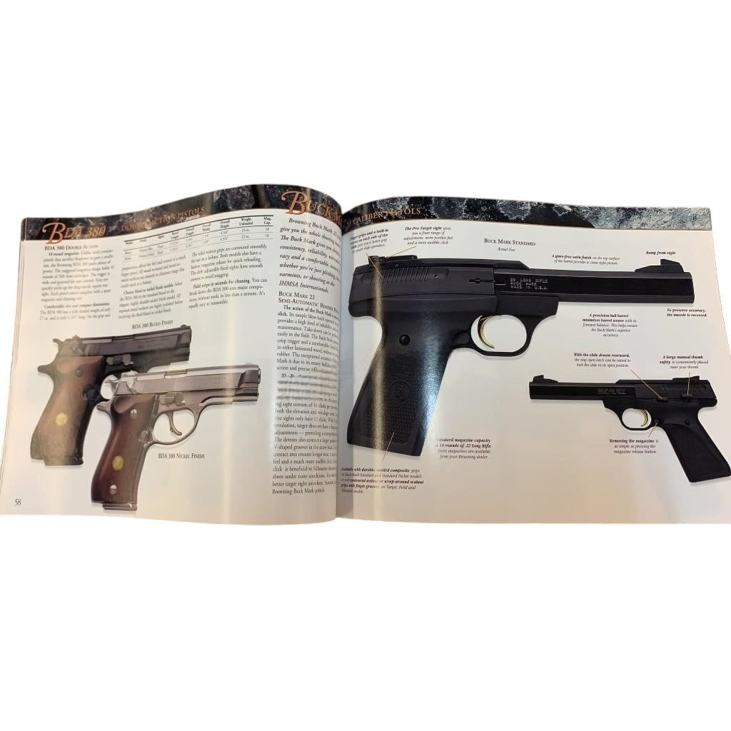 1995 Browning Hunting & Shooting Catalog – 144 Pages, Great Reference Material