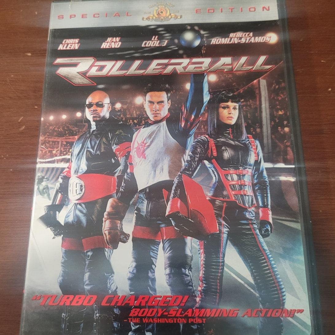 Rollerball DVD Widescreen Full Frame MGM Sci-Fi Action James Caan Classic Movie