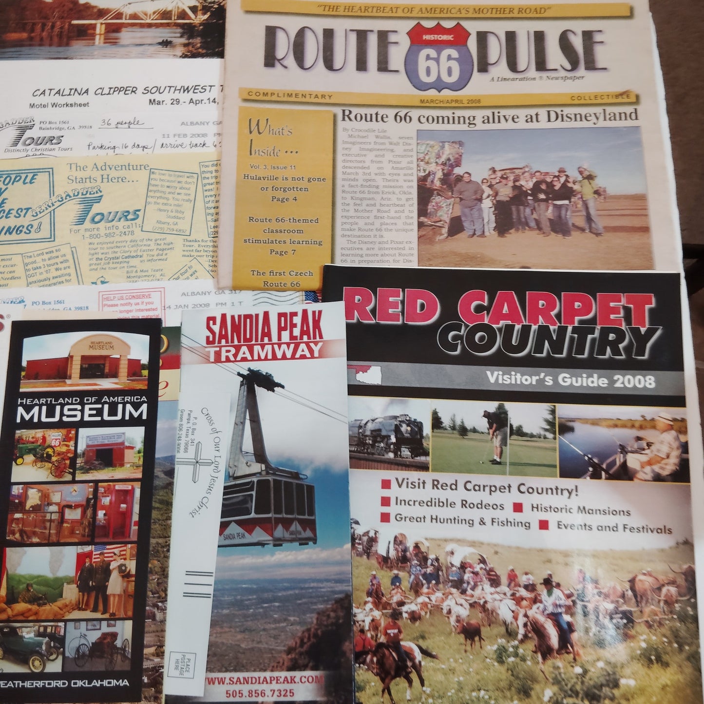 Catalina Island Ephemera Collection - Travel Guides, Brochures, Maps 2008