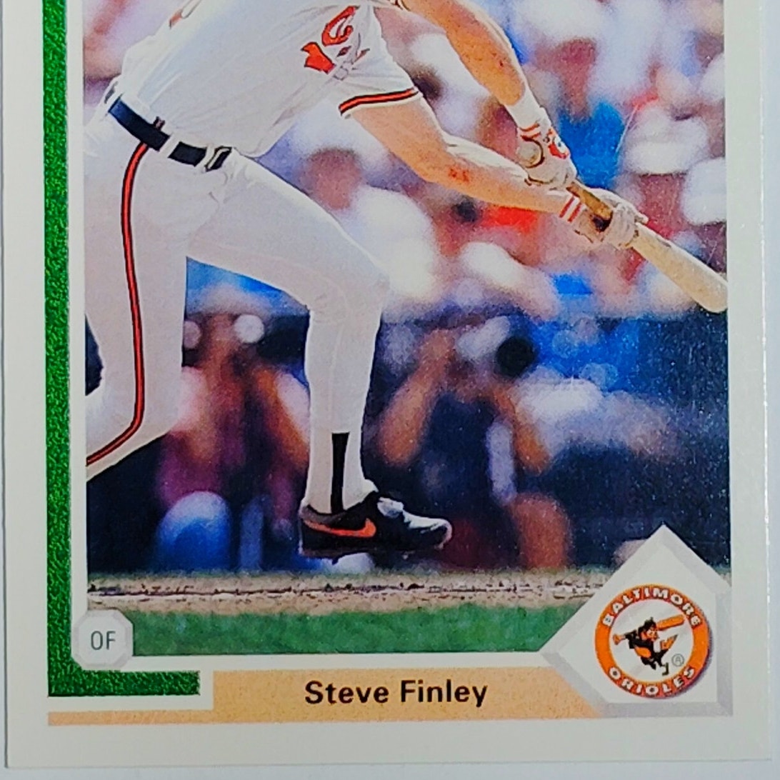 1991 Upper Deck Steve Finley #330 Baltimore Orioles Outfield -Early Career VG/EX