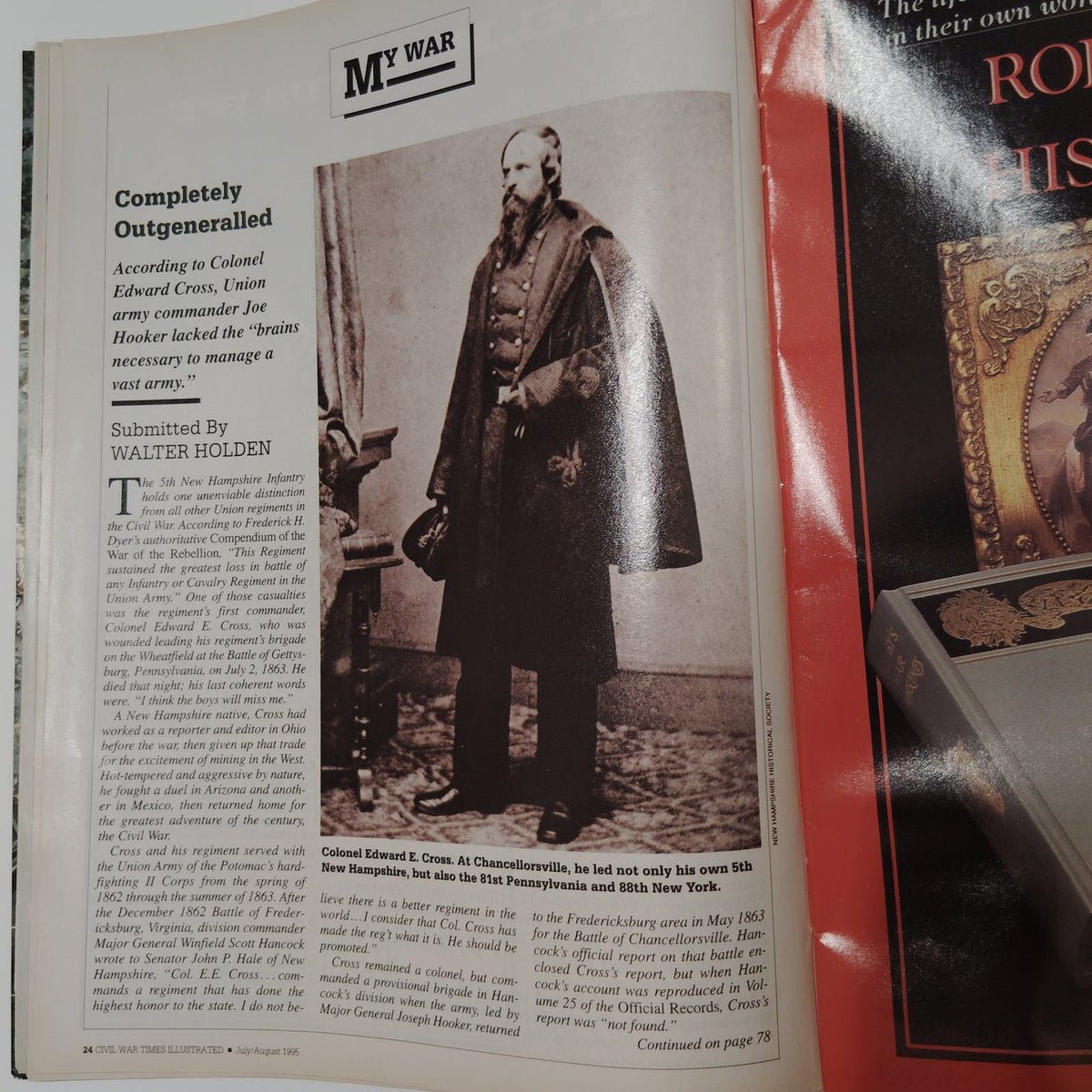 Civil War Times Illustrated August 1995 Magazine Secret Codes Missouri Battle