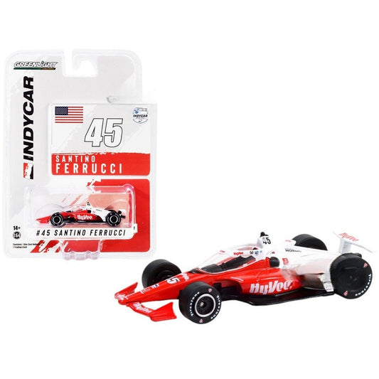 2021 Hy-Vee #45 Santino Ferrucci Greenlight Collectibles 1:64 Indy Car