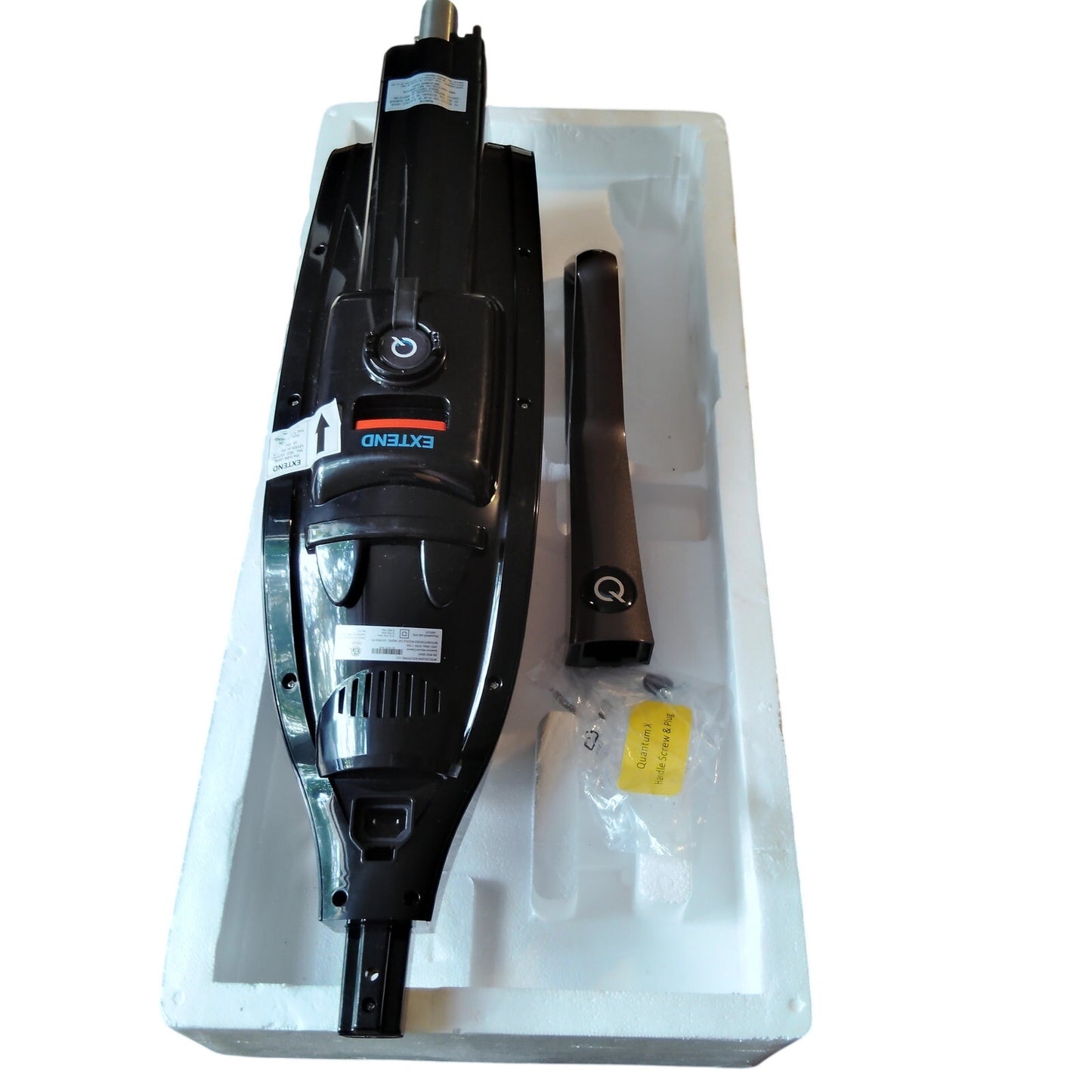 Quantum X QX‑8002 PH Wet/Dry Vacuum Body Motor, Basin, Handle w/HW, Micro Insert